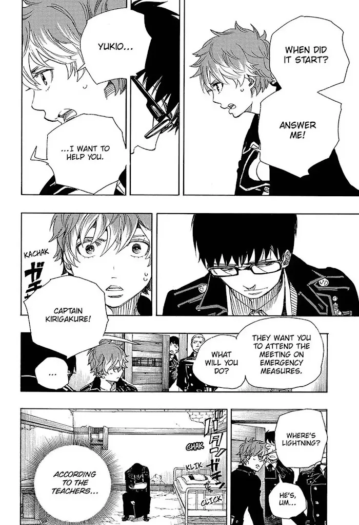 Read Blue Exorcist Manga Online