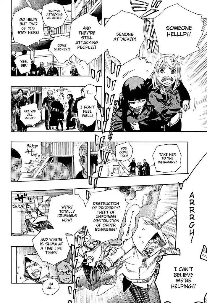 Read Blue Exorcist Manga Online
