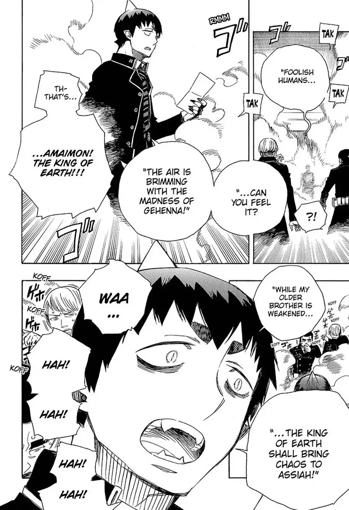 Read Blue Exorcist Manga Online