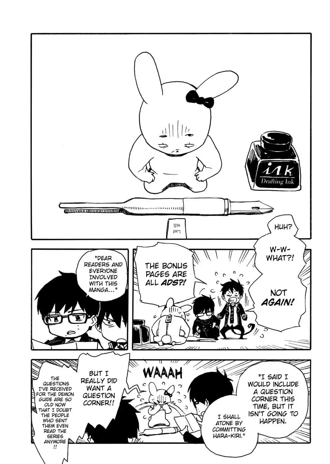 Read Blue Exorcist Manga Online