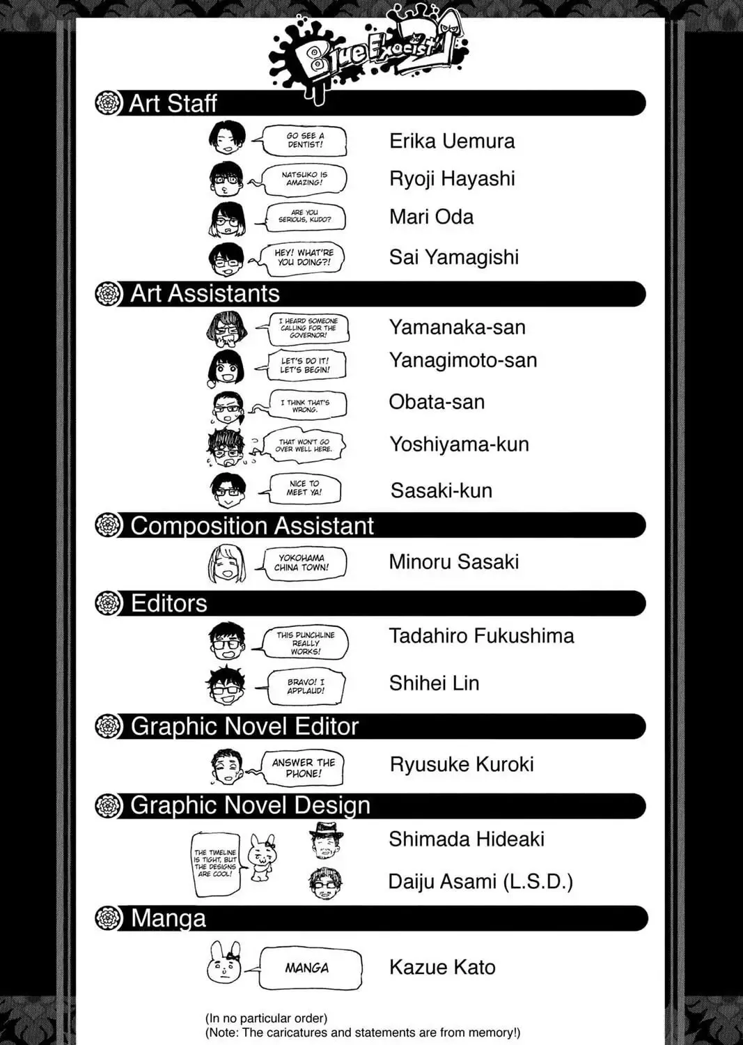 Read Blue Exorcist Manga Online