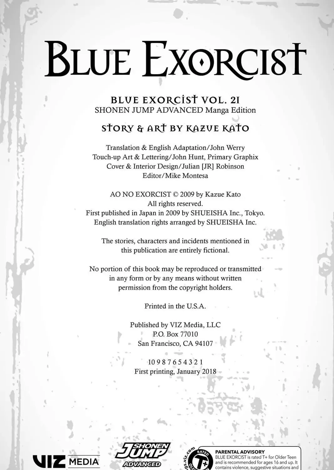 Read Blue Exorcist Manga Online