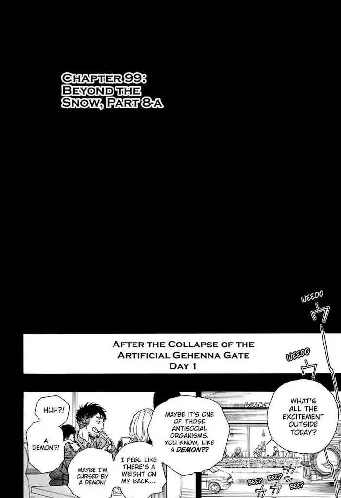 Read Blue Exorcist Manga Online