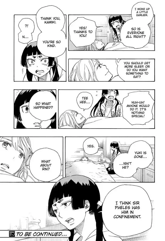 Read Blue Exorcist Manga Online