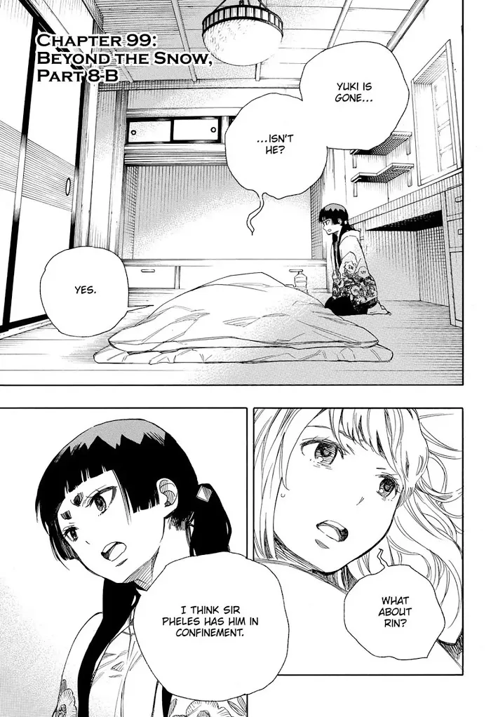 Read Blue Exorcist Manga Online
