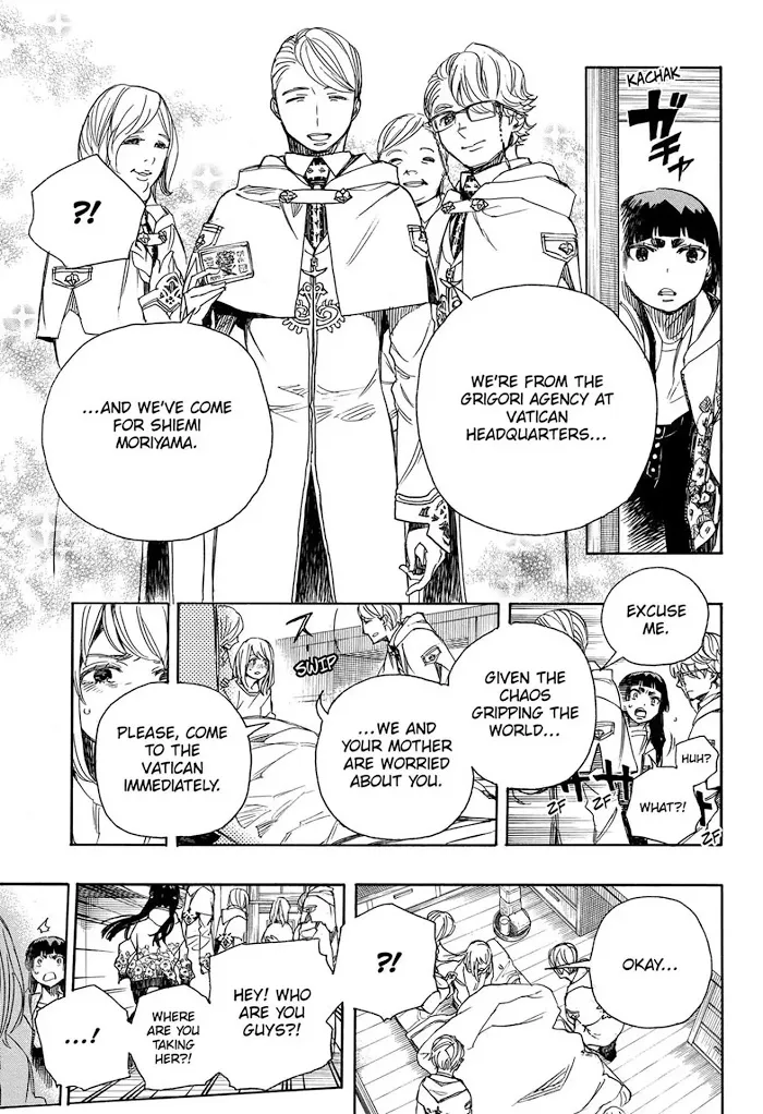 Read Blue Exorcist Manga Online
