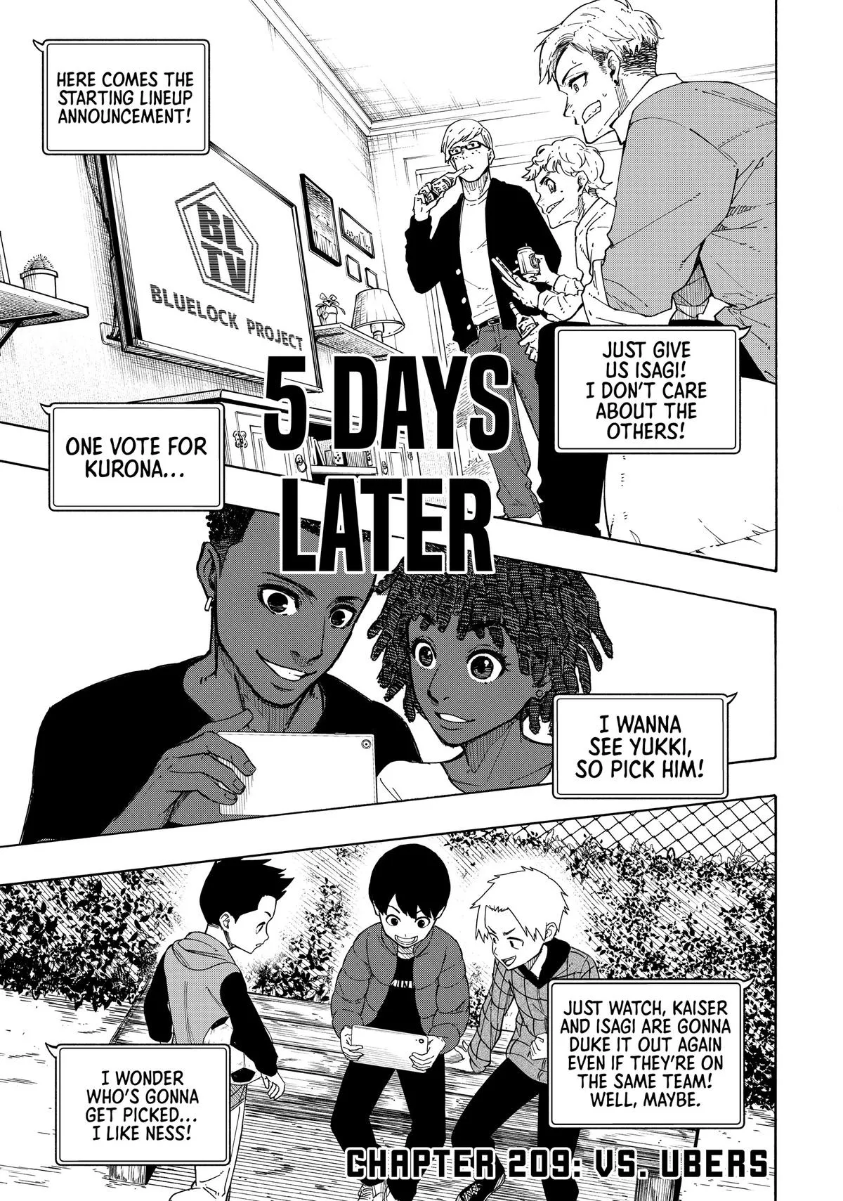 Read Blue Lock Manga Online