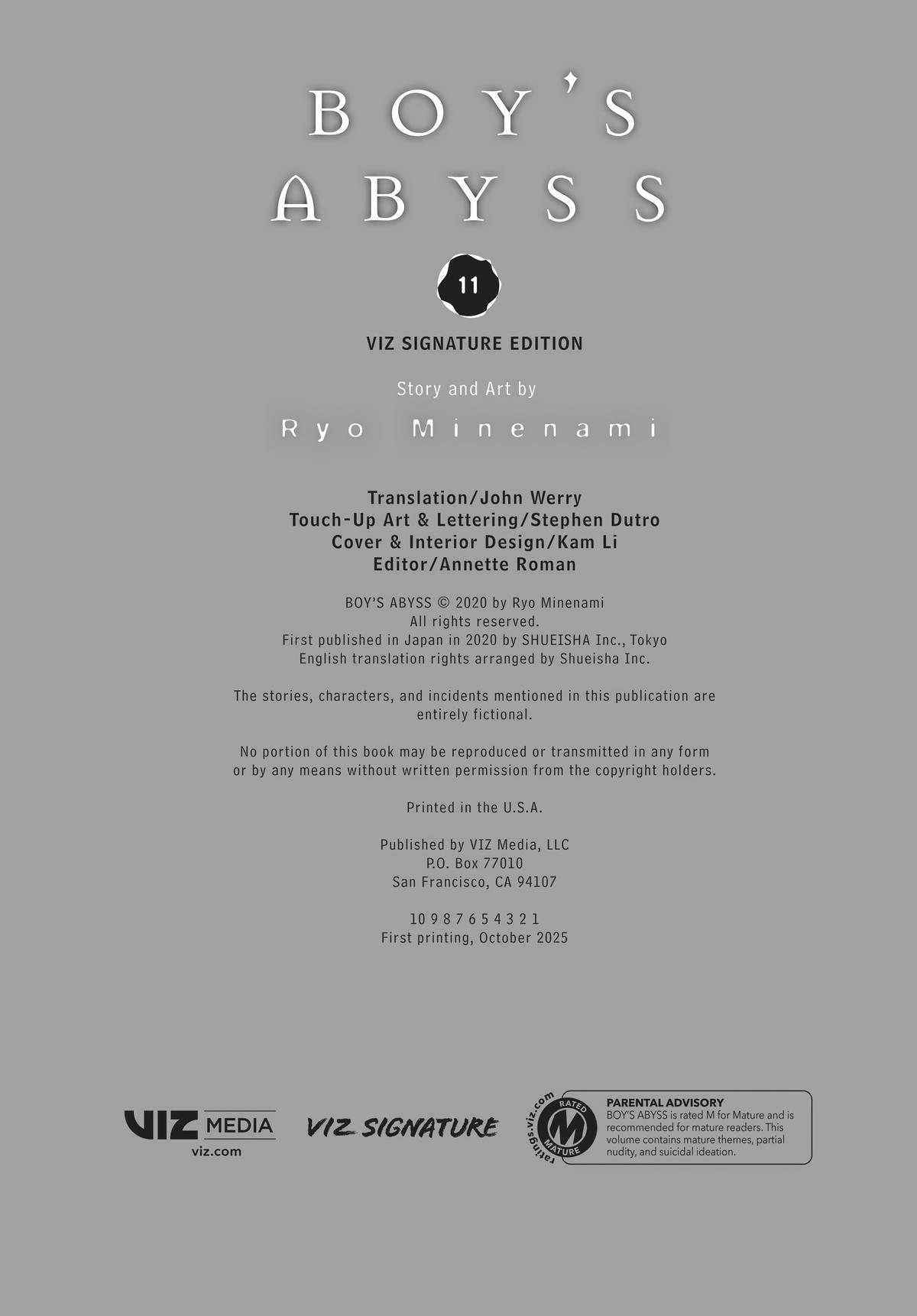 Read Boy's Abyss Manga Online