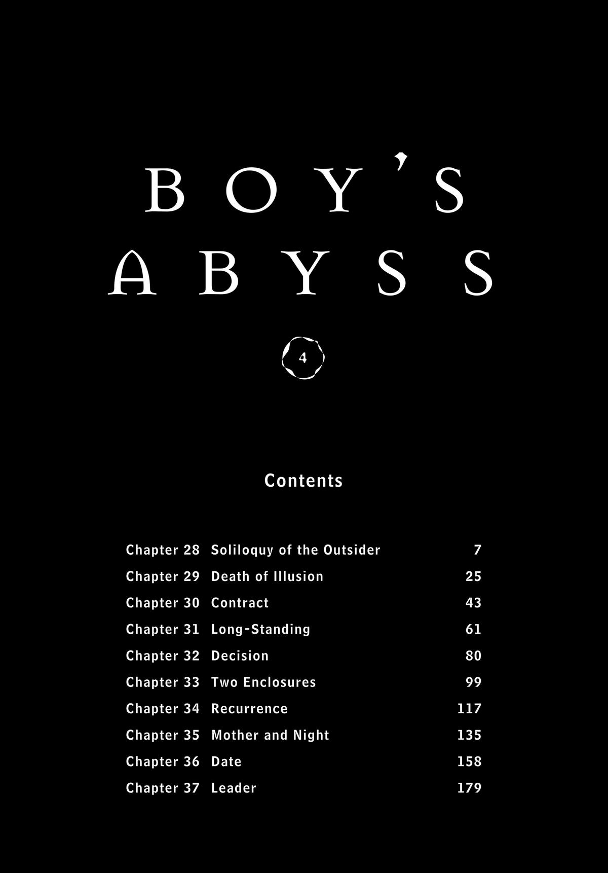Read Boy's Abyss Manga Online