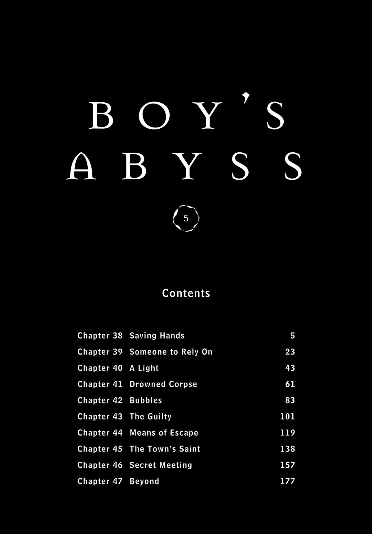Read Boy's Abyss Manga Online