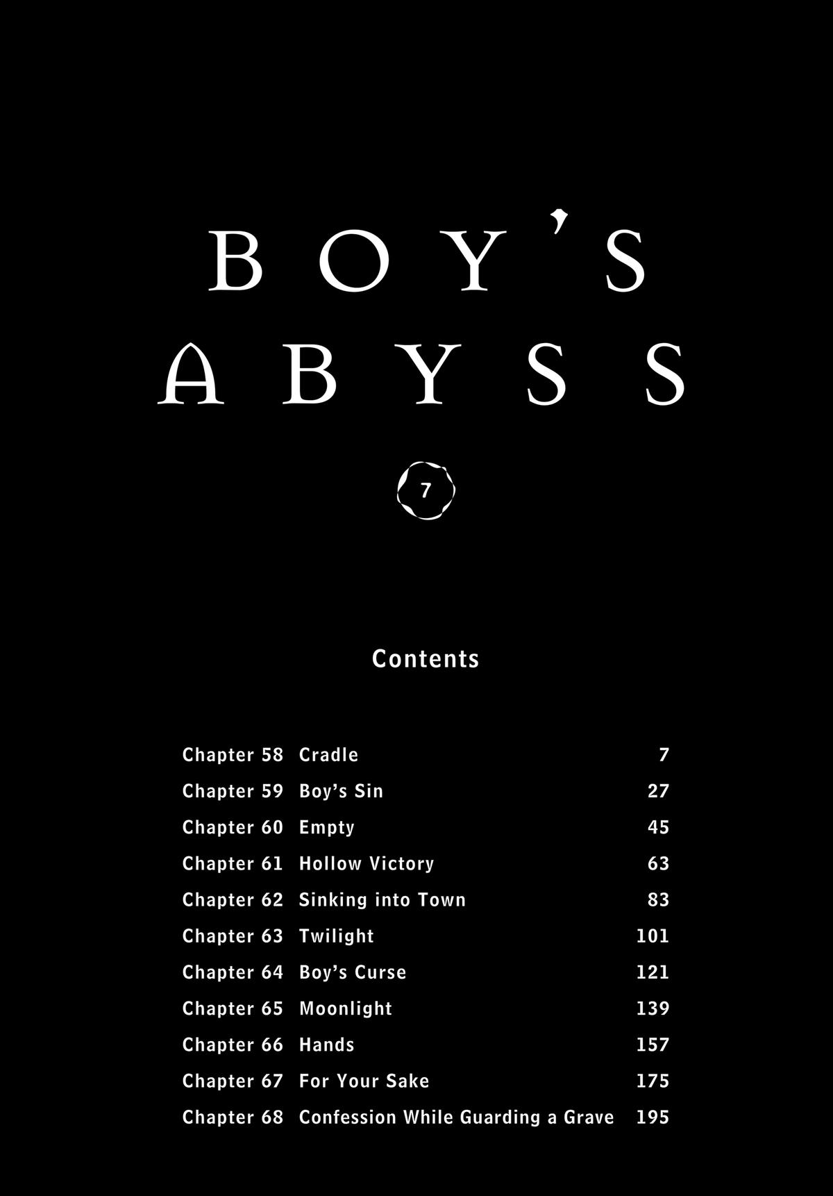 Read Boy's Abyss Manga Online