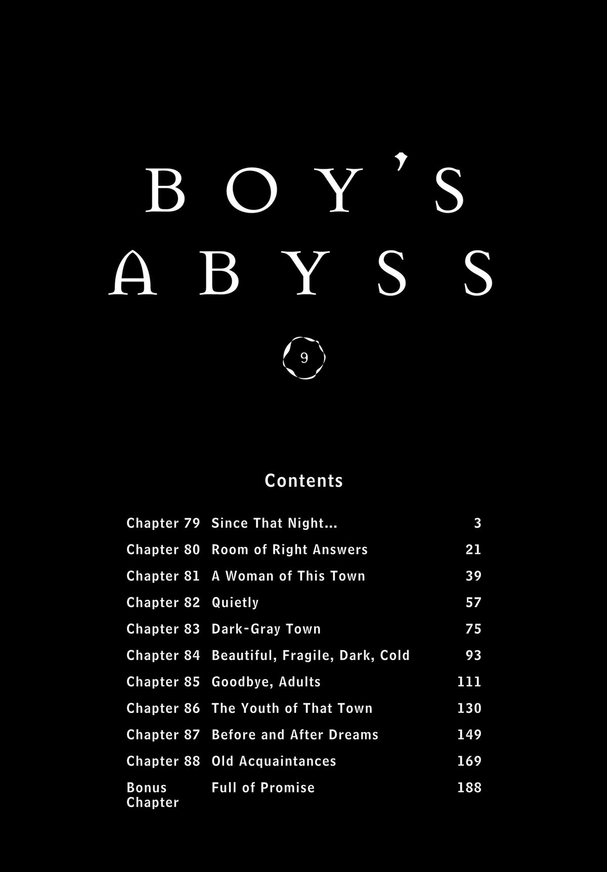 Read Boy's Abyss Manga Online