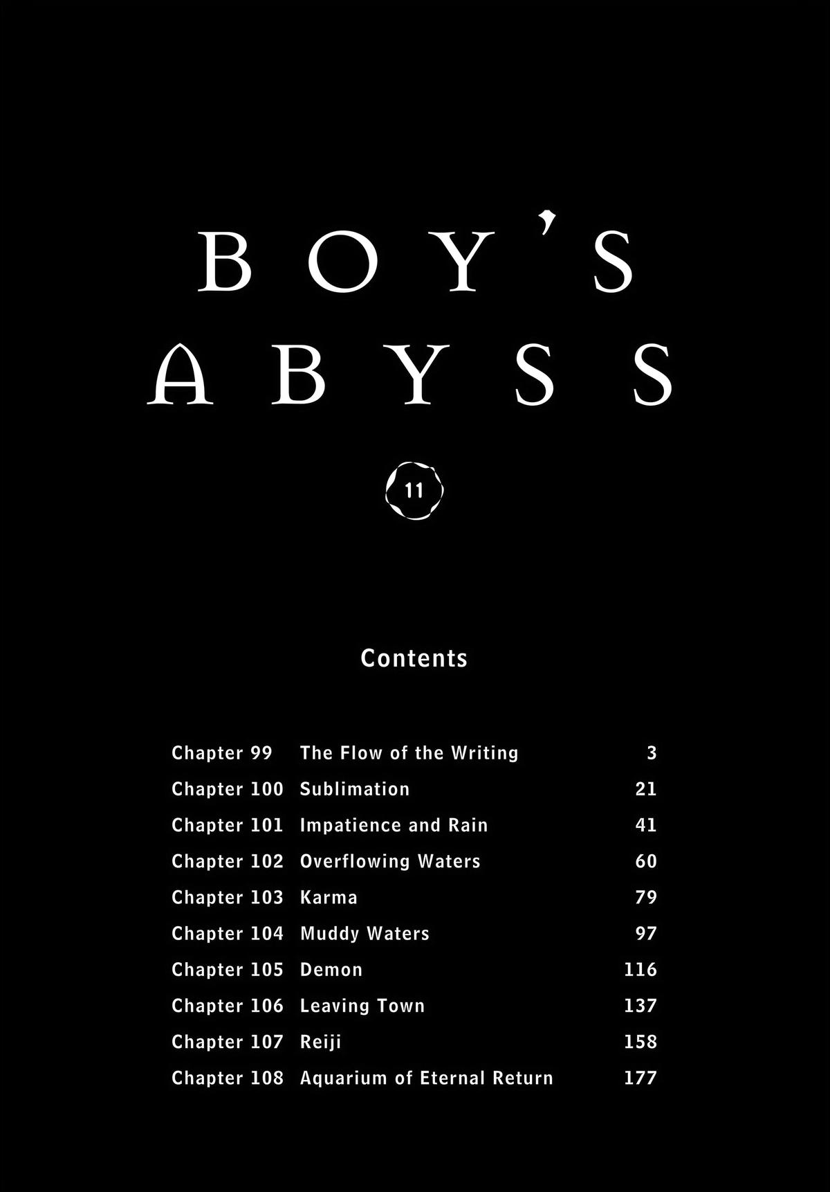 Read Boy's Abyss Manga Online