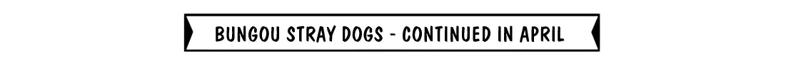 Read Bungou Stray Dogs Manga Online