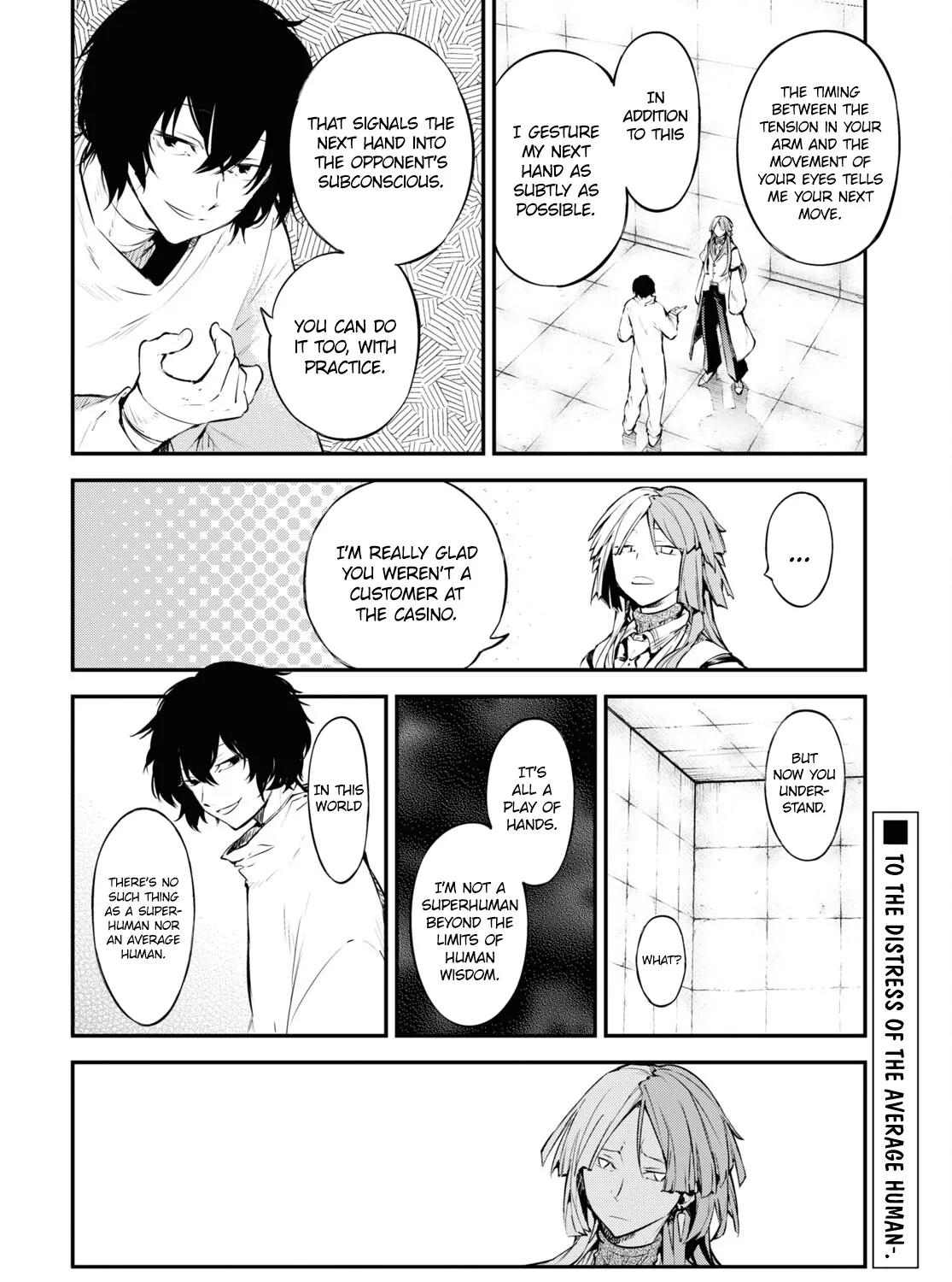 Read Bungou Stray Dogs Manga Online