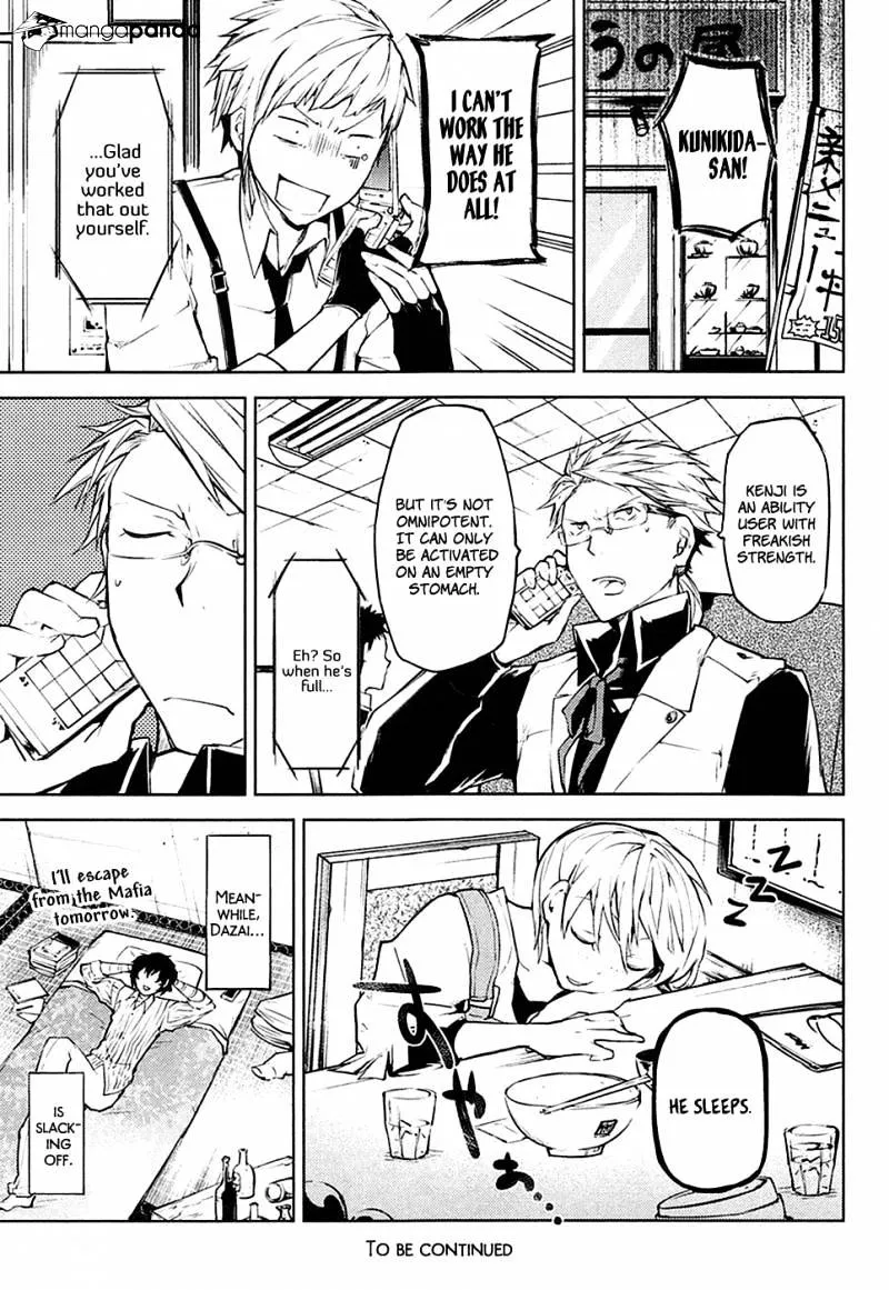 Read Bungou Stray Dogs Manga Online
