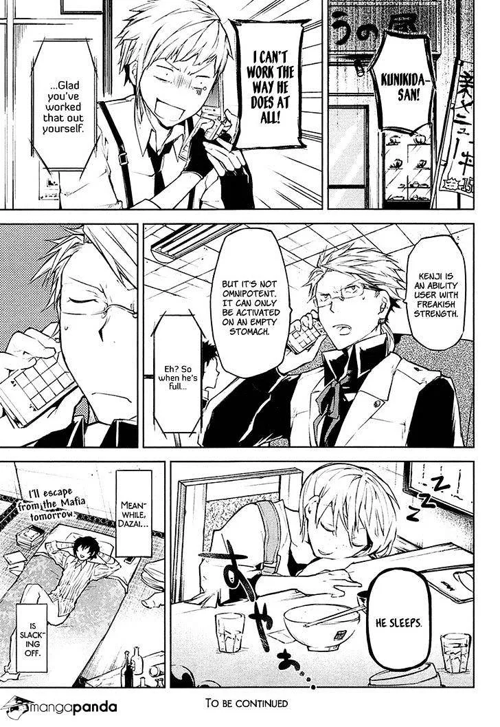 Read Bungou Stray Dogs Manga Online
