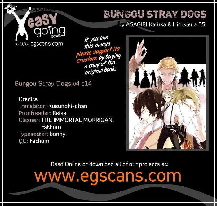 Read Bungou Stray Dogs Manga Online