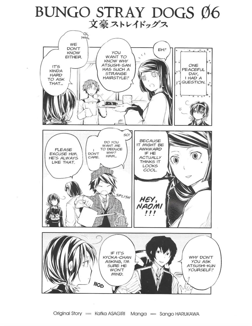 Read Bungou Stray Dogs Manga Online