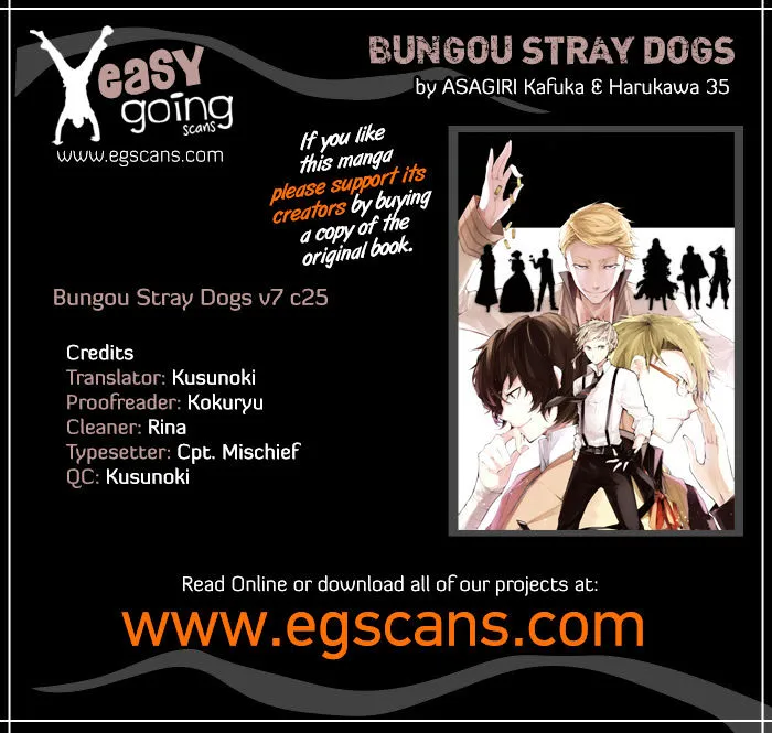 Read Bungou Stray Dogs Manga Online