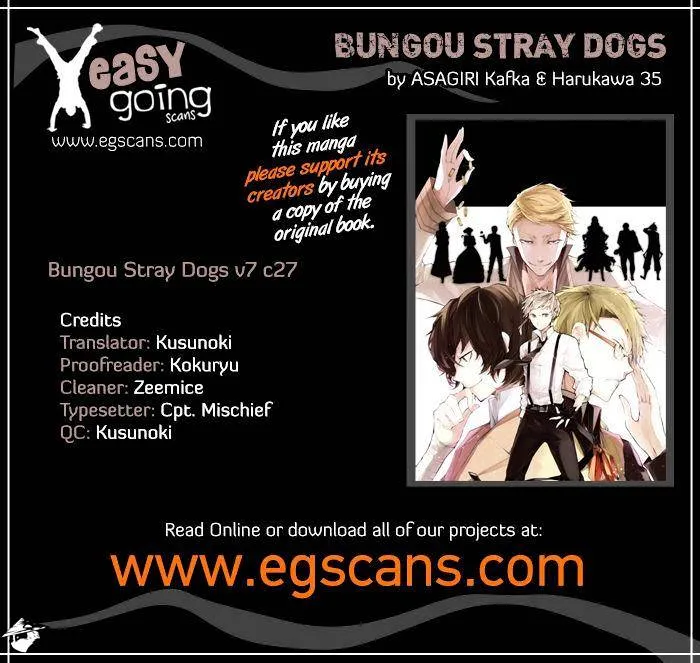 Read Bungou Stray Dogs Manga Online