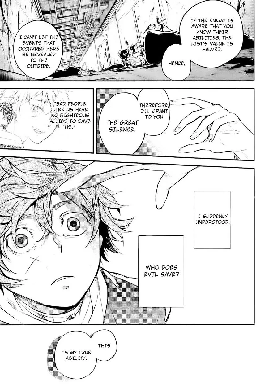 Read Bungou Stray Dogs Manga Online