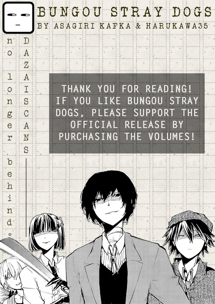 Read Bungou Stray Dogs Manga Online