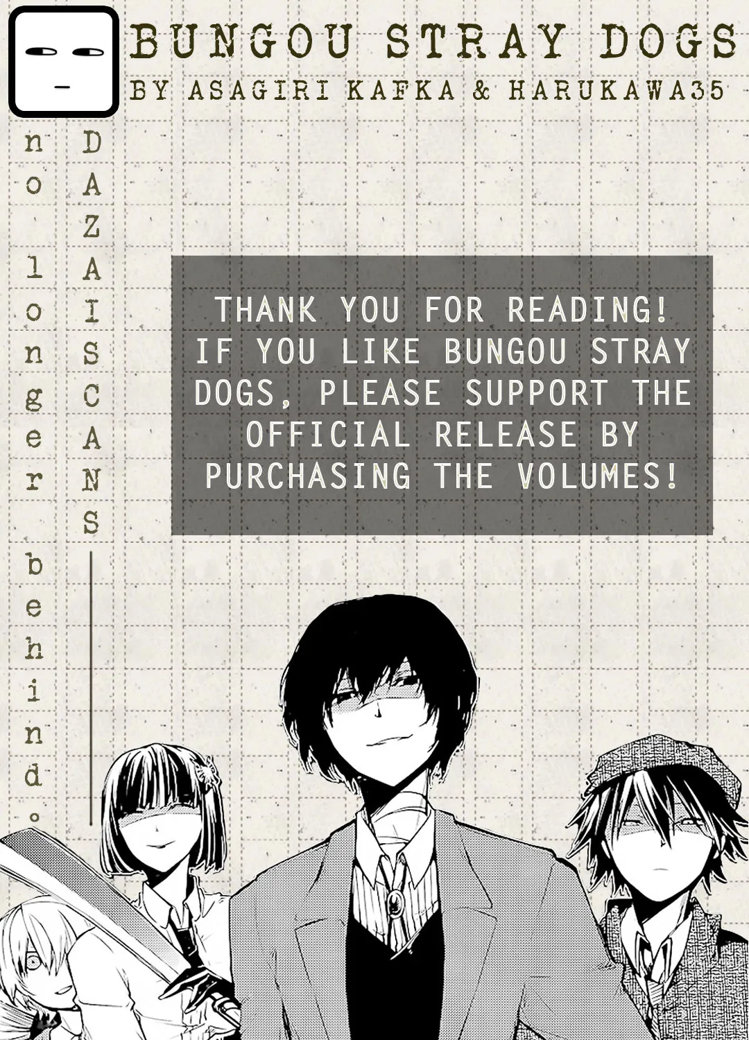 Read Bungou Stray Dogs Manga Online