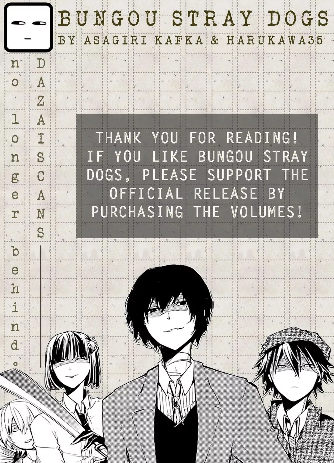 Read Bungou Stray Dogs Manga Online
