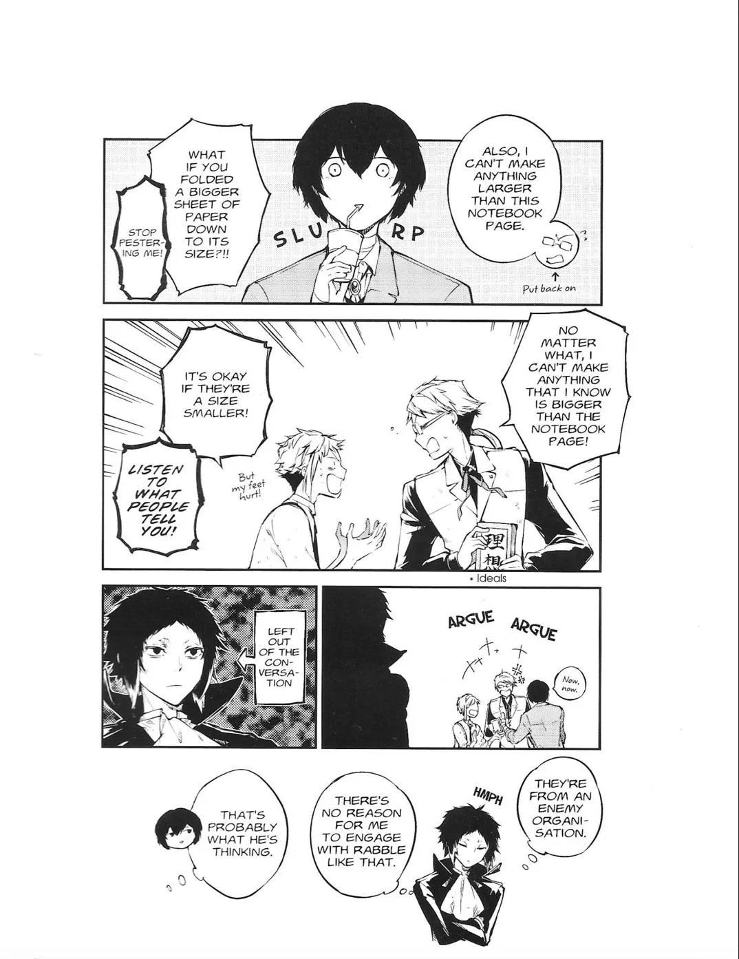 Read Bungou Stray Dogs Manga Online