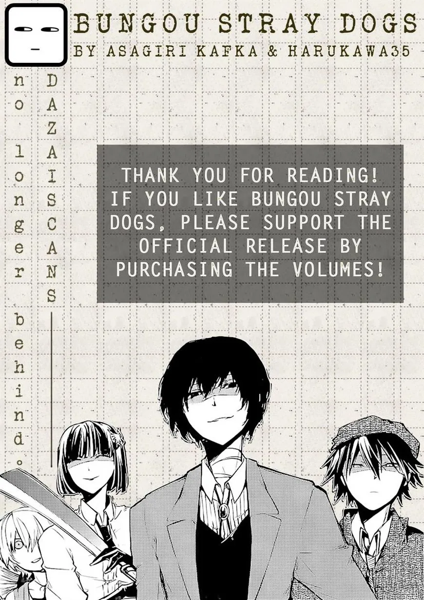 Read Bungou Stray Dogs Manga Online