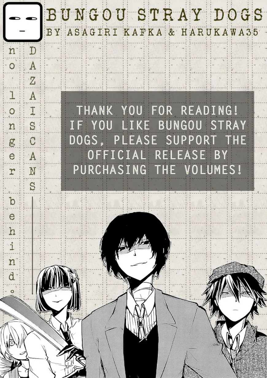 Read Bungou Stray Dogs Manga Online