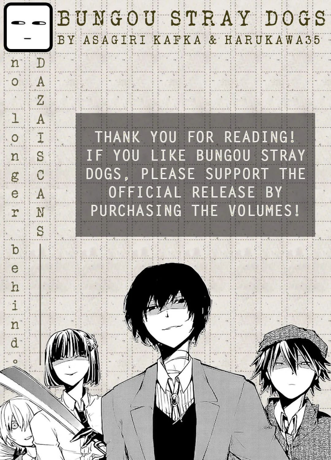 Read Bungou Stray Dogs Manga Online