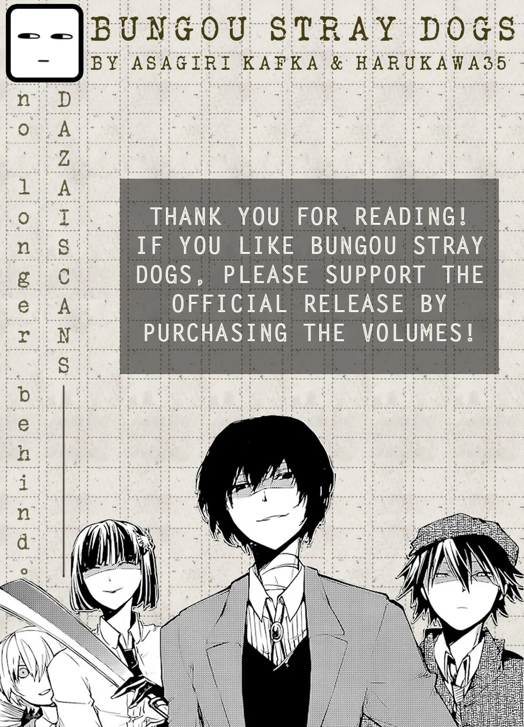 Read Bungou Stray Dogs Manga Online