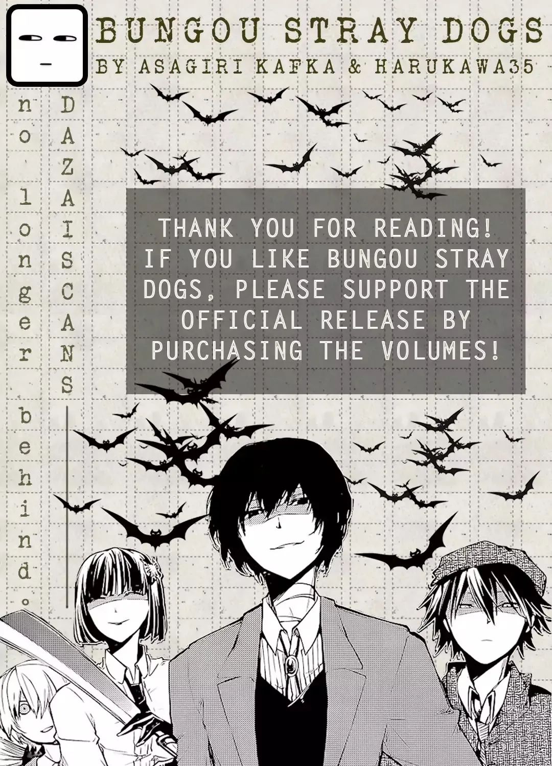 Read Bungou Stray Dogs Manga Online