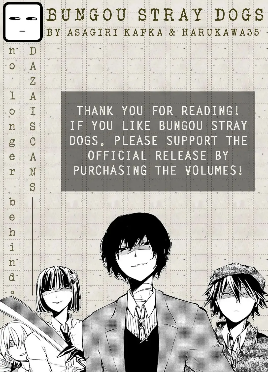 Read Bungou Stray Dogs Manga Online
