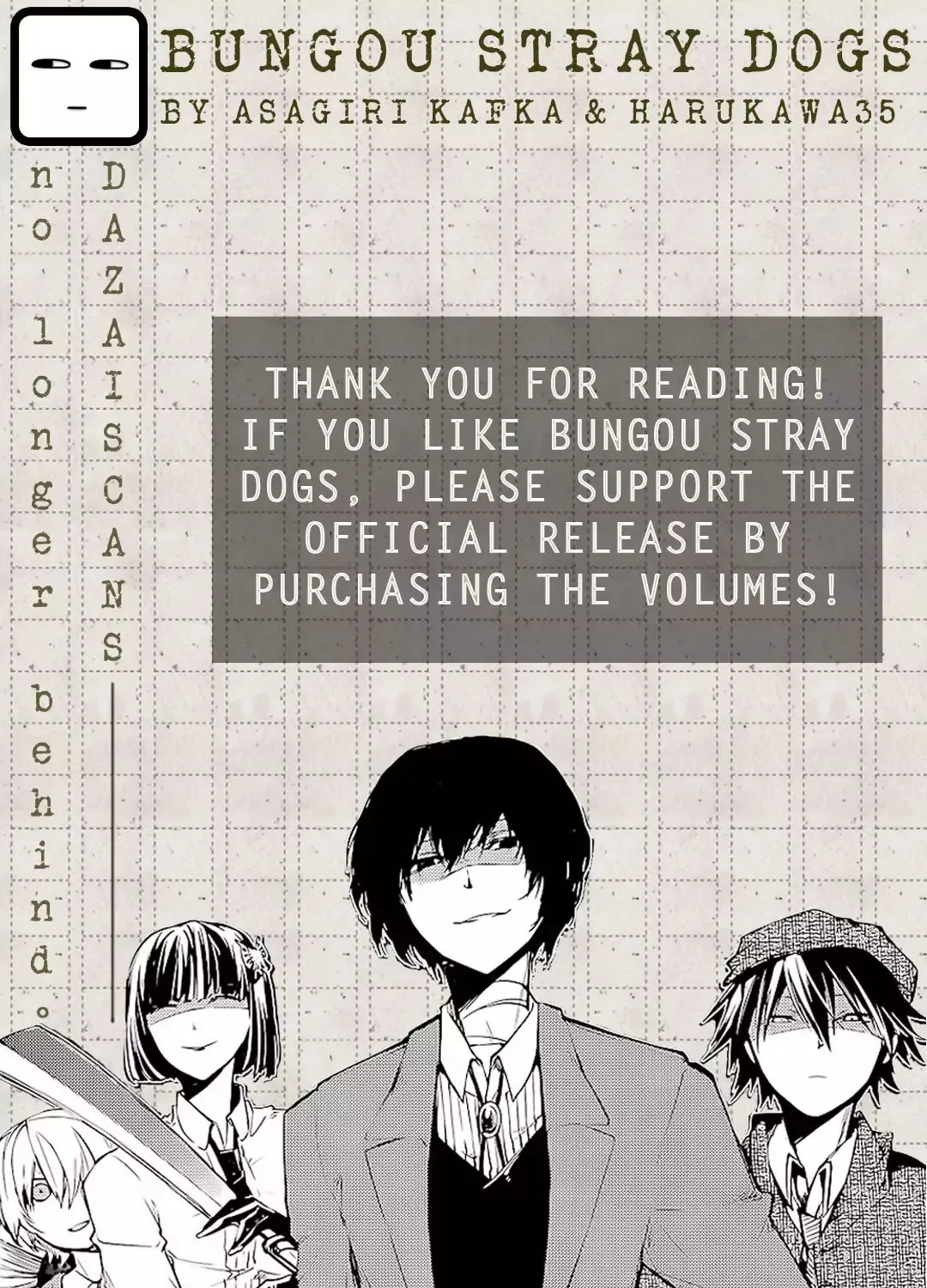 Read Bungou Stray Dogs Manga Online