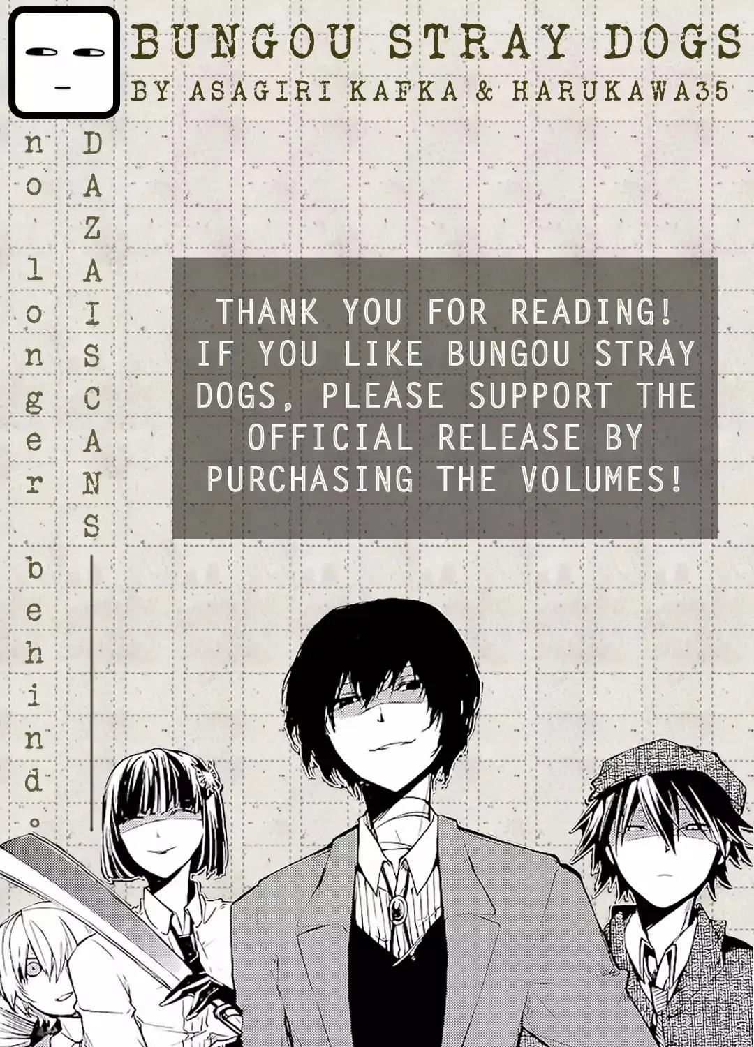 Read Bungou Stray Dogs Manga Online