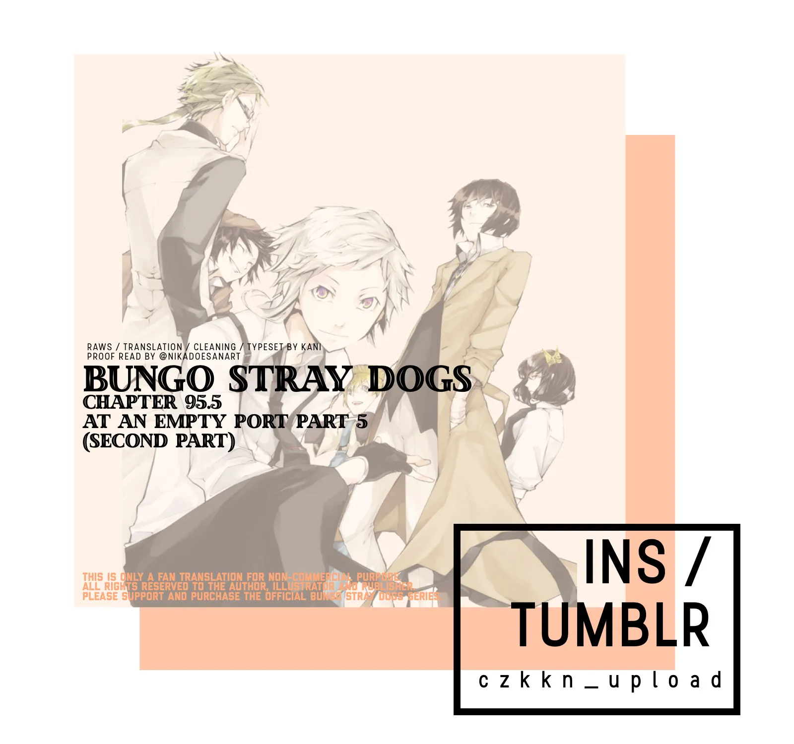 Read Bungou Stray Dogs Manga Online