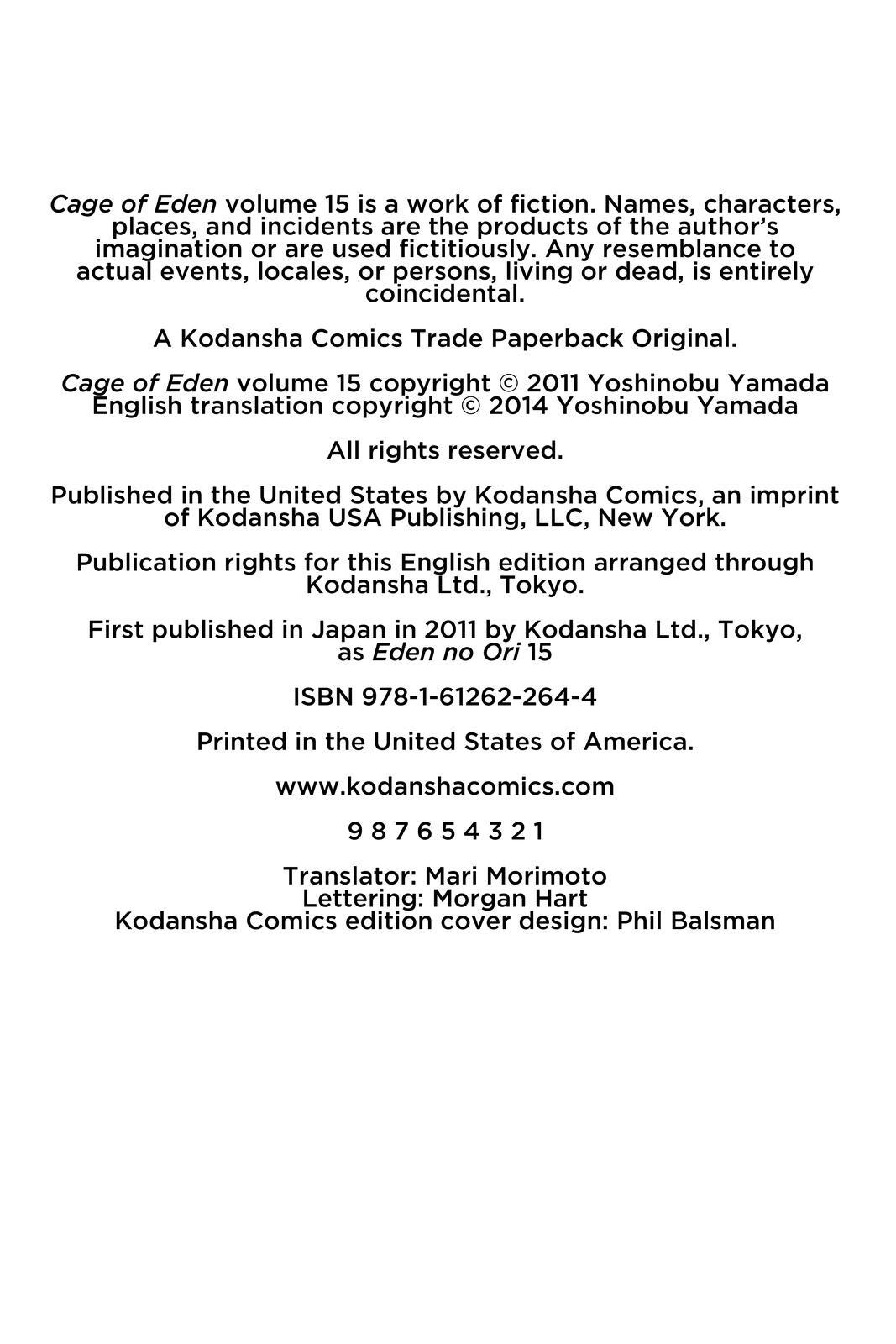 Read Cage of Eden Manga Online
