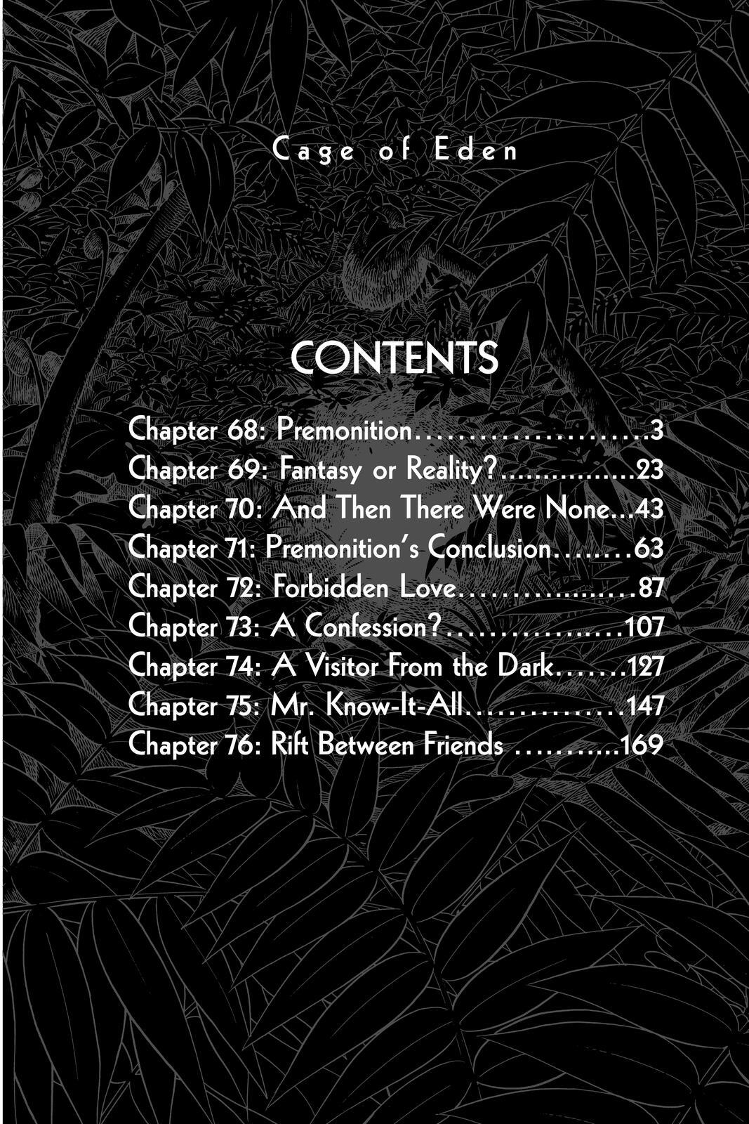 Read Cage of Eden Manga Online