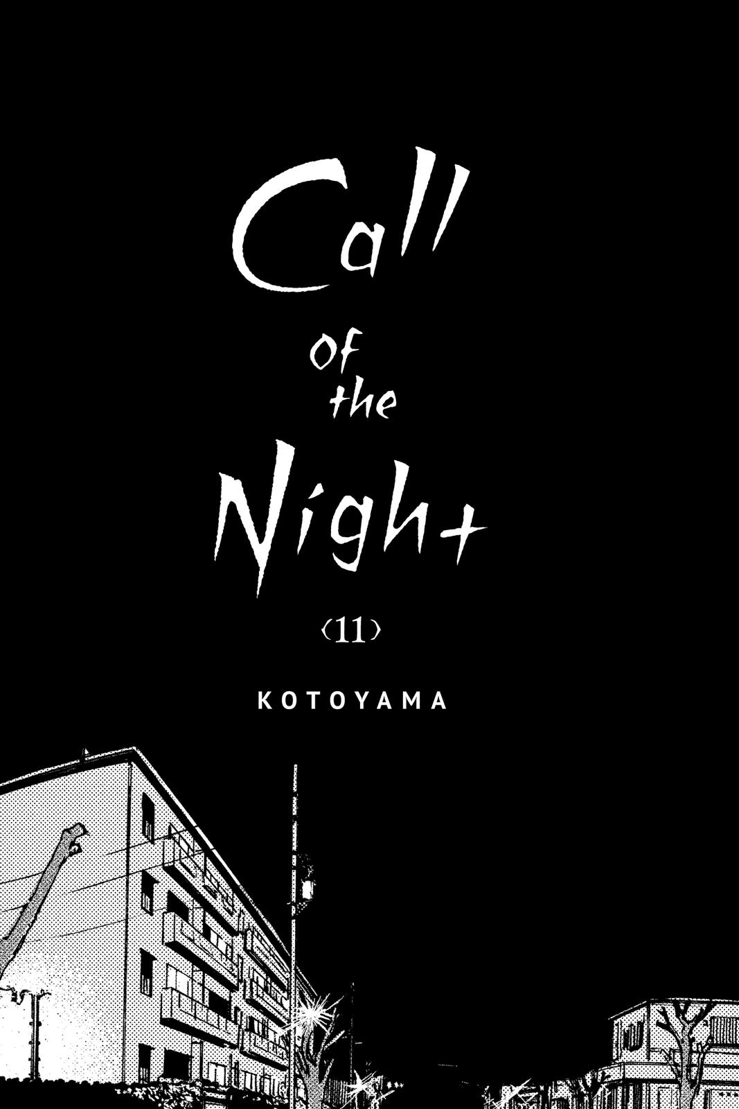 Read Call of the Night Manga Online