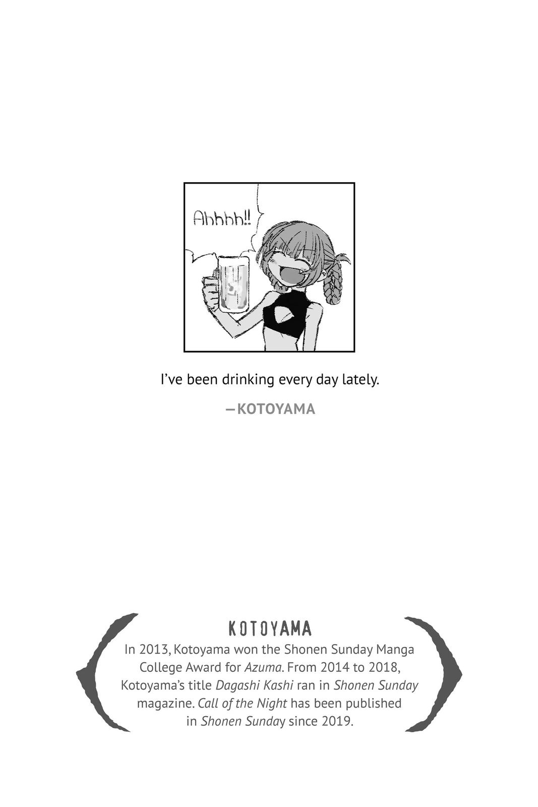 Read Call of the Night Manga Online