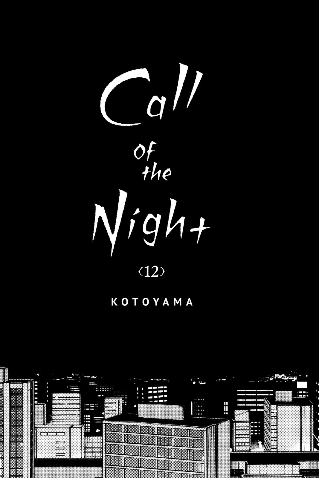 Read Call of the Night Manga Online