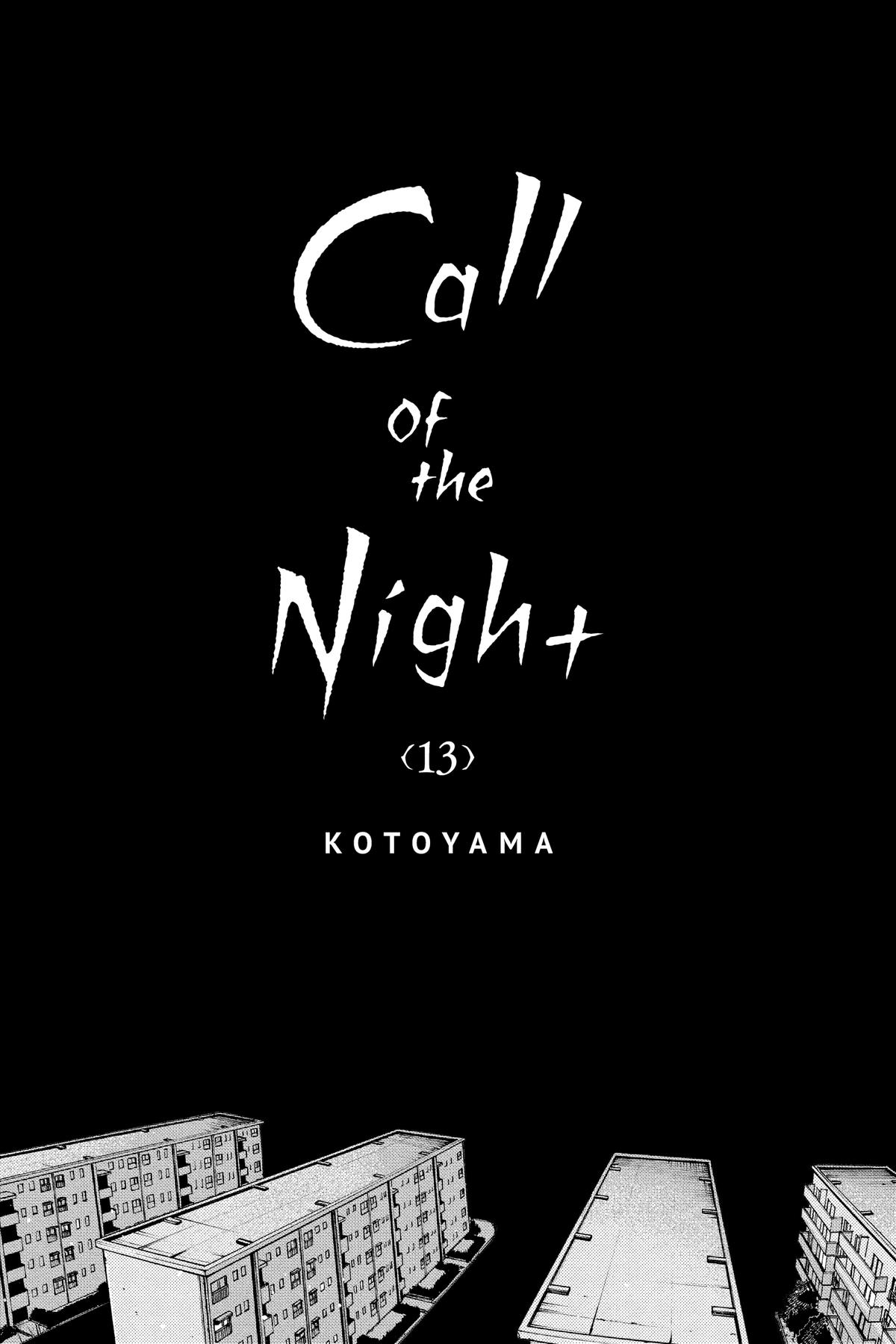 Read Call of the Night Manga Online