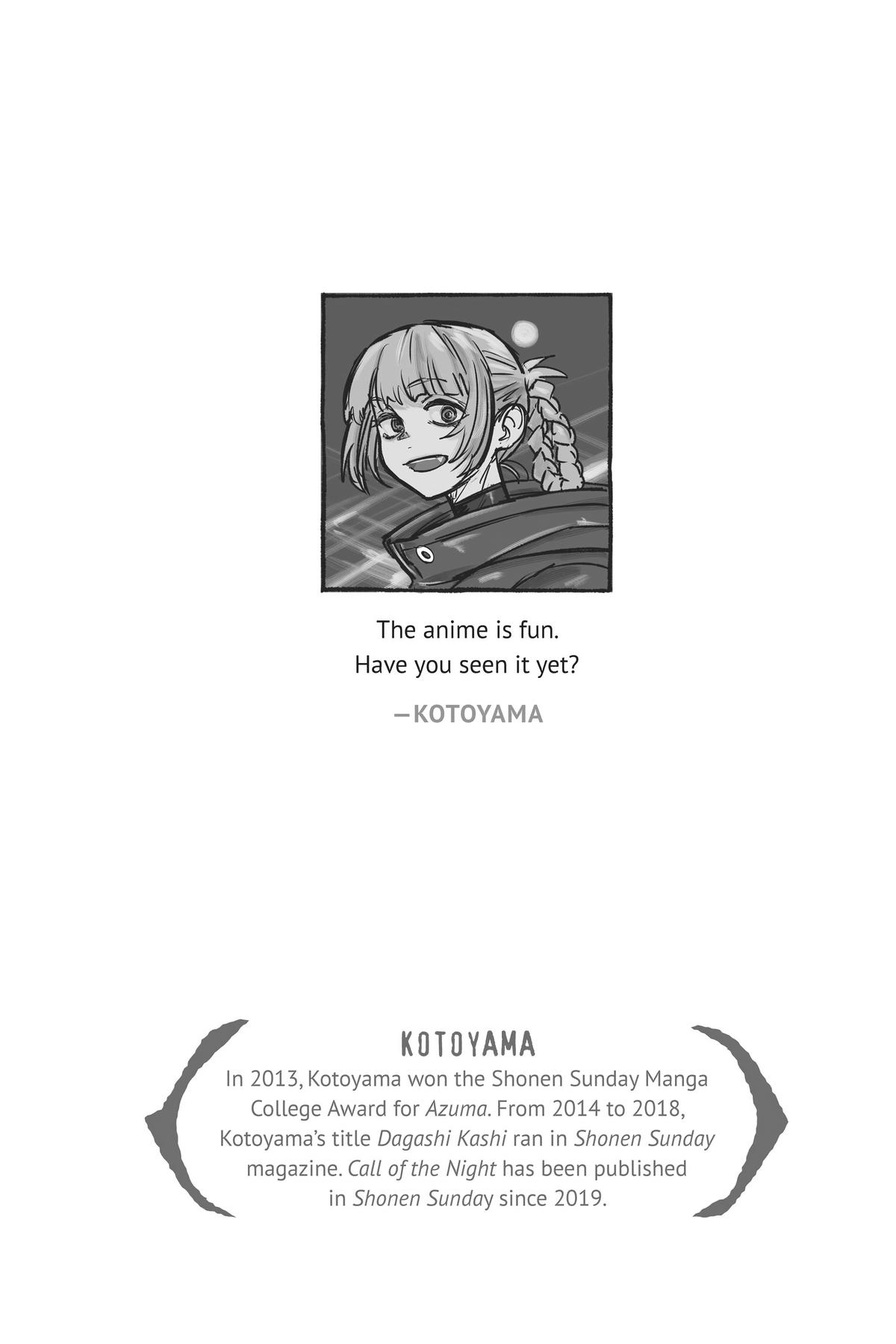 Read Call of the Night Manga Online