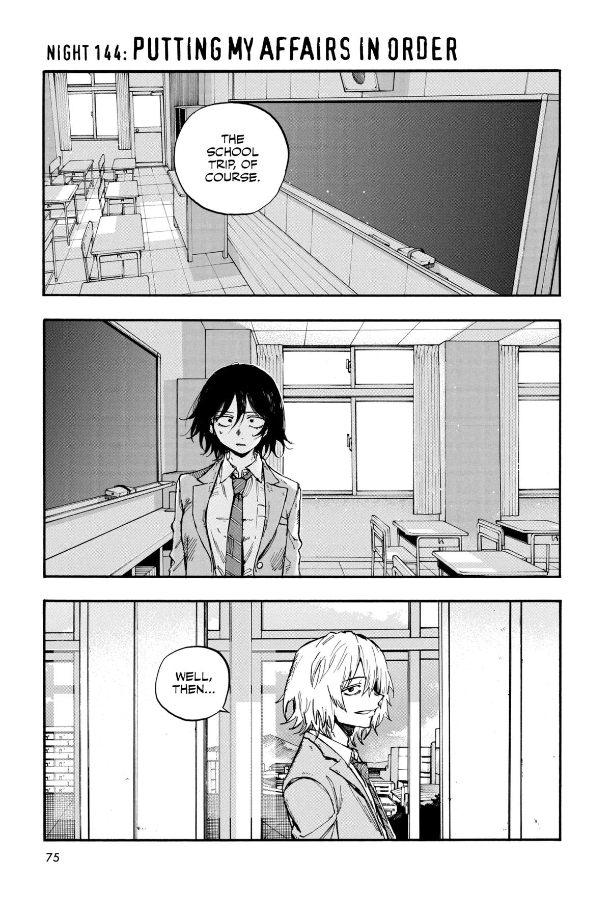 Read Call of the Night Manga Online
