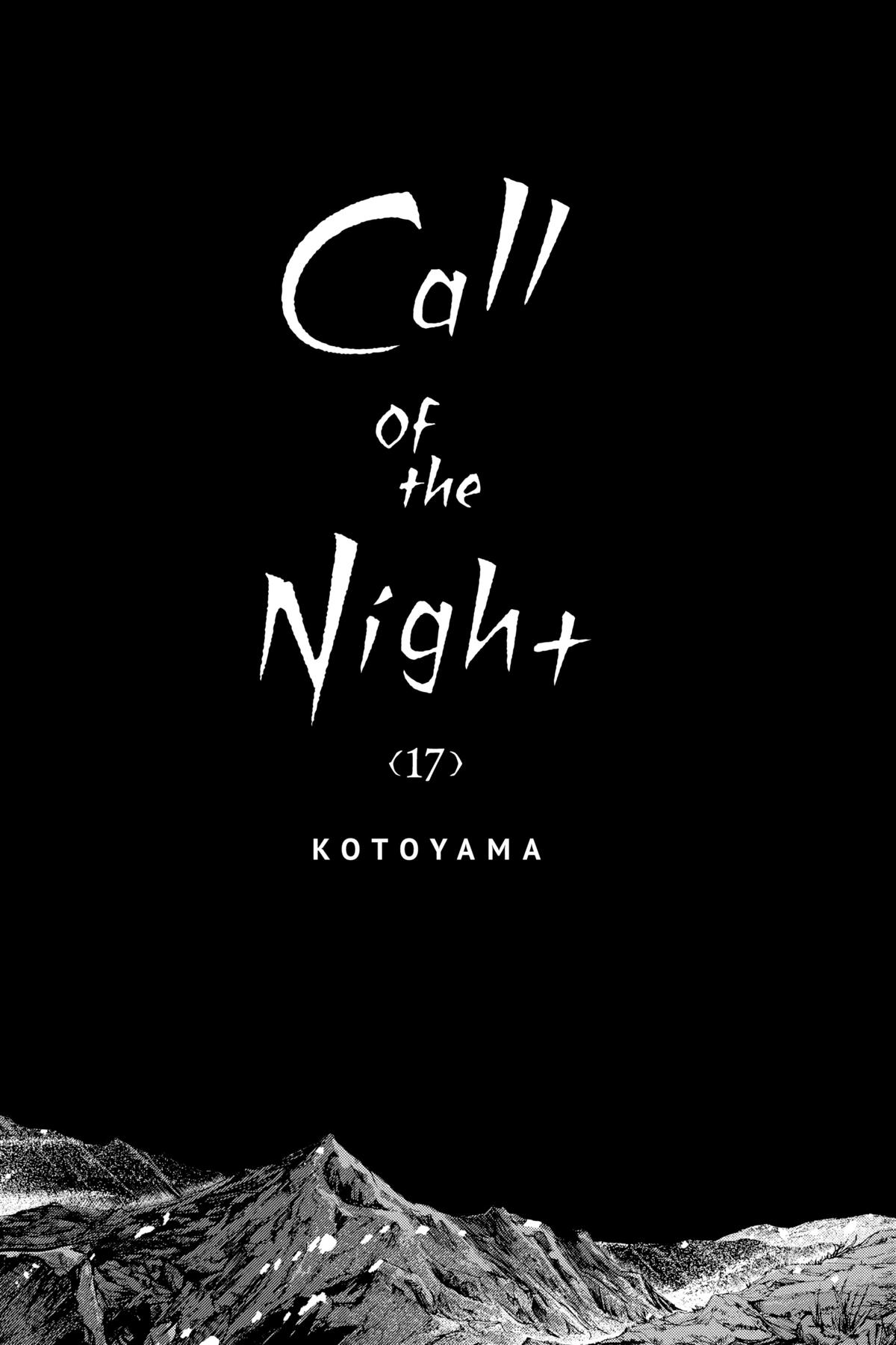Read Call of the Night Manga Online