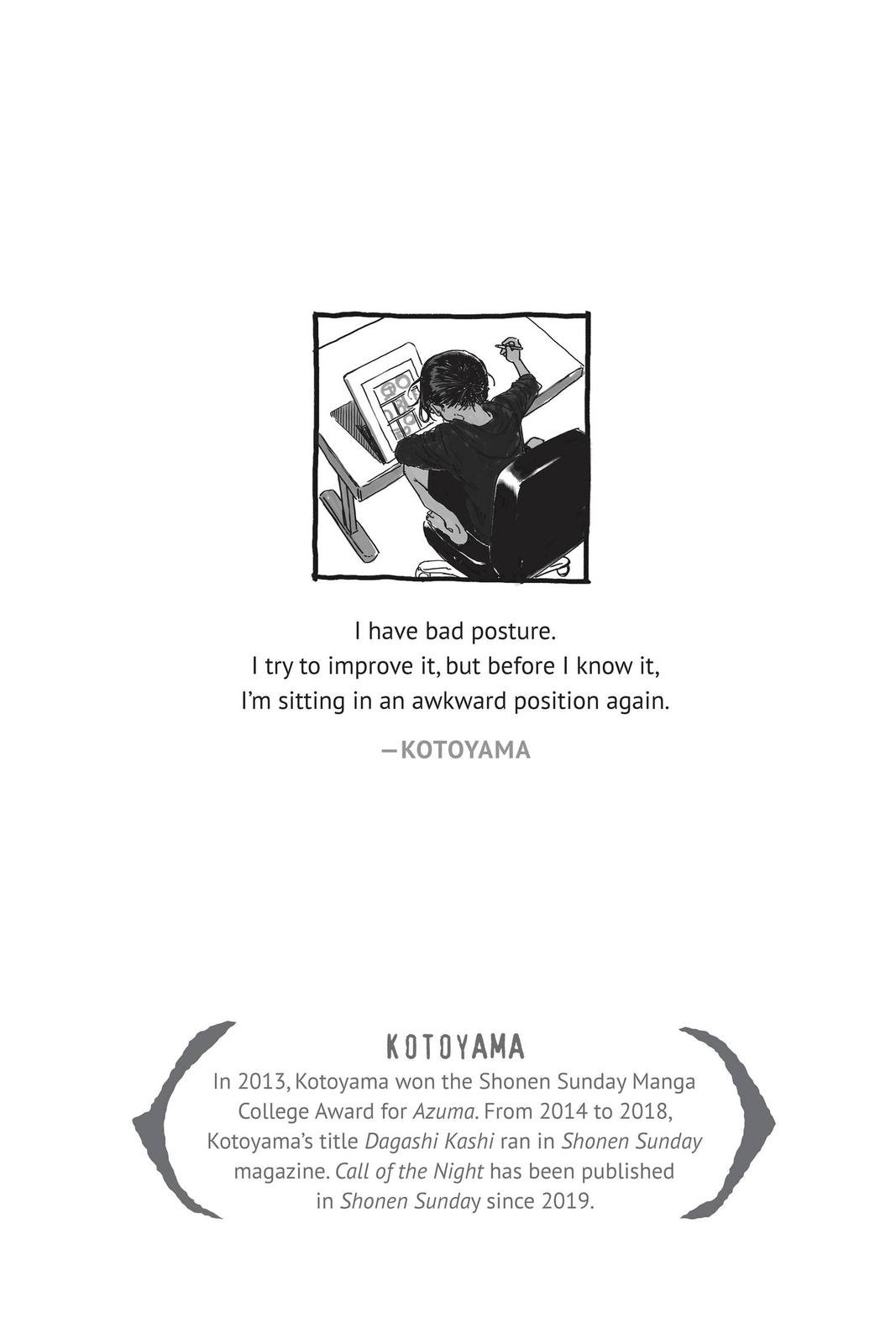 Read Call of the Night Manga Online