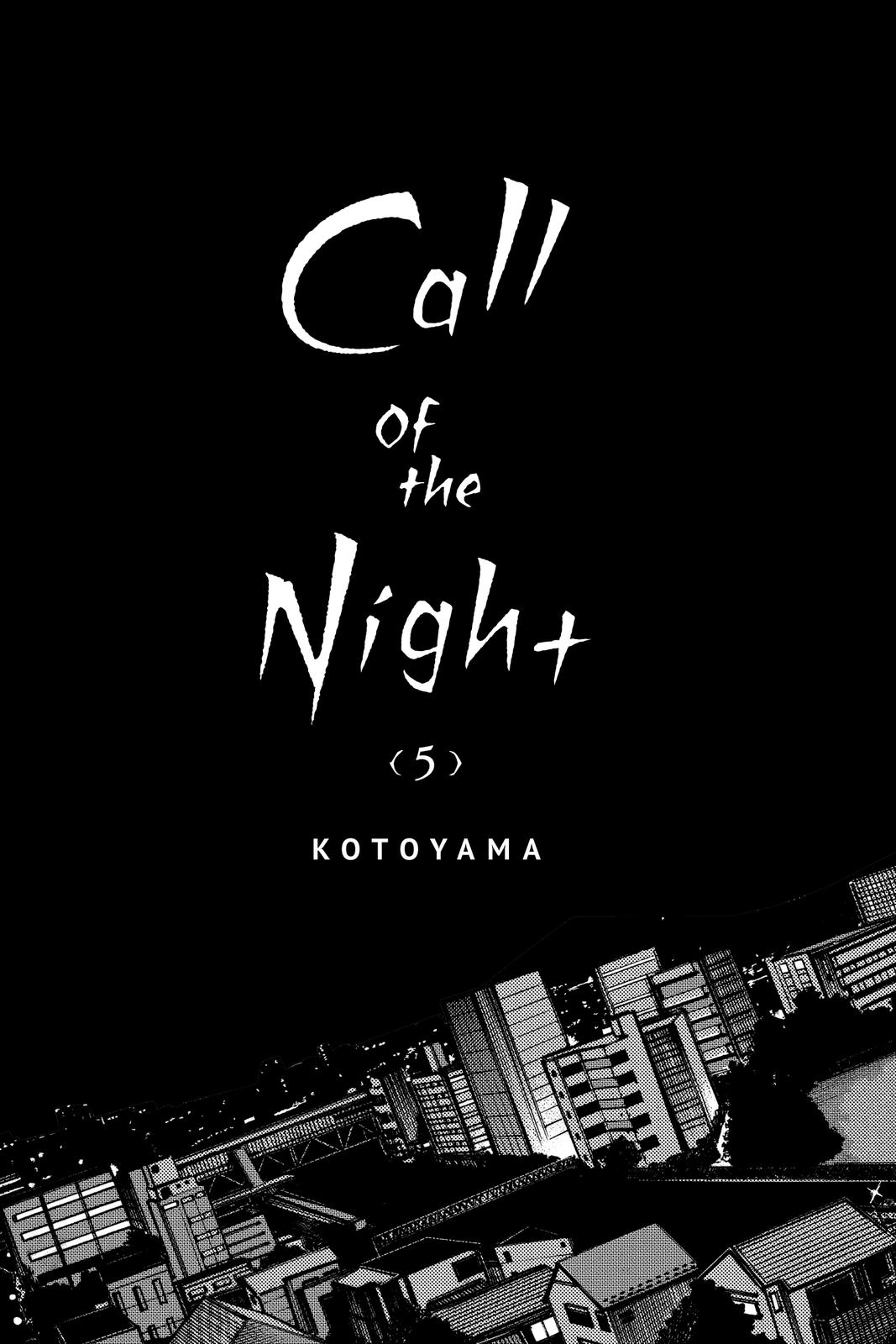 Read Call of the Night Manga Online